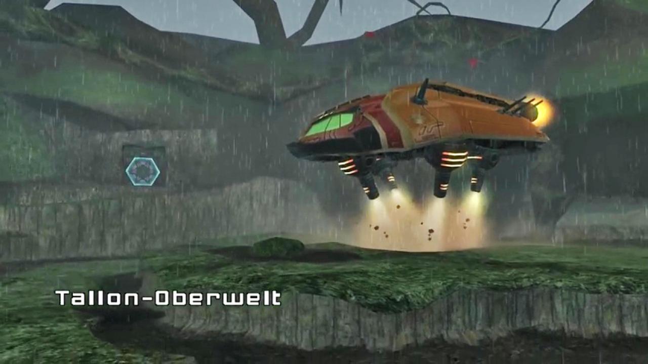 [08/11/2017] Natürlich bewegt ihr euch auch in Metroid Prime mit Samus' klassischem Raumschiff durch den Weltraum.