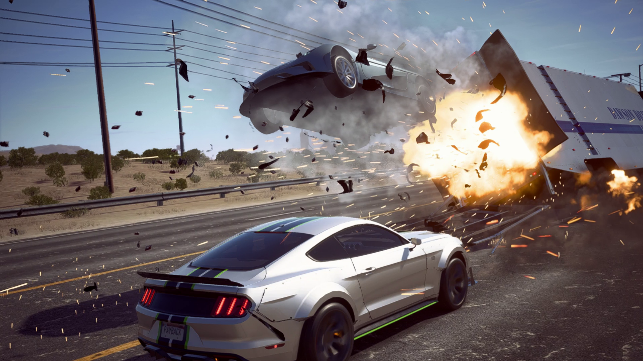 [10/11/2017] Die Action in Need for Speed: Payback ist gut inszeniert, aber nur selten interaktiv.