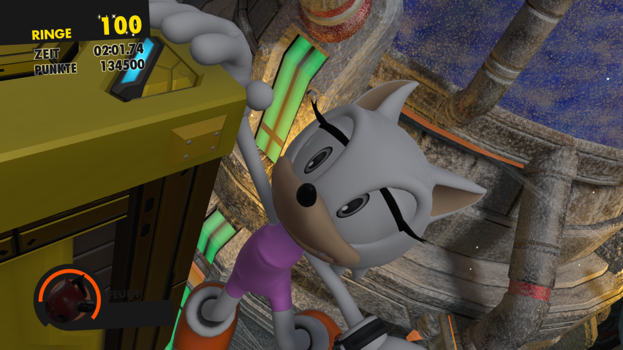 [16/11/2017] Eure eigene Figur spielt eine tragende Rolle in der Story von Sonic Forces.(Screenshot aus der PC-Version)