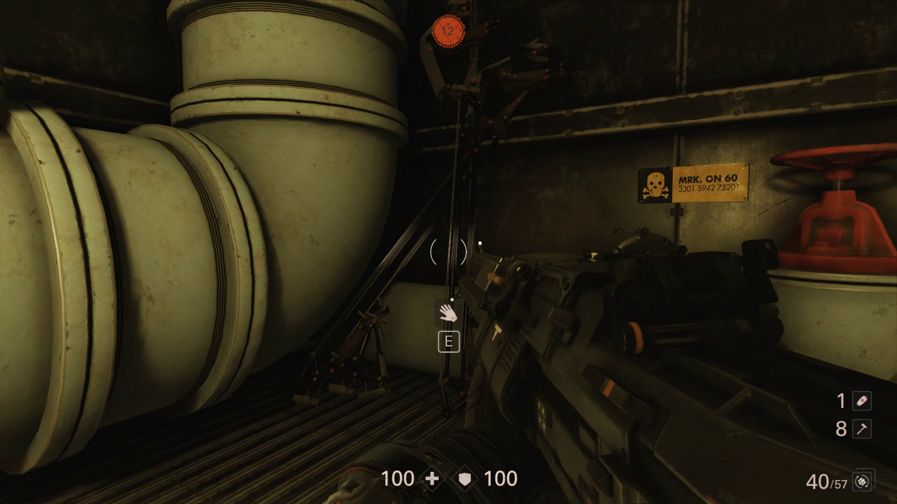 [08/11/2017] Wolfenstein 2: The New Colossus Die Metallstelzen des Schlachtenläufers sacken wir ein, um so eine weitere Kampfmod zu erhalten.
