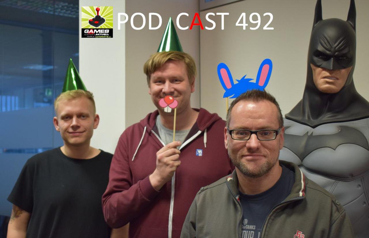 [30/11/2017] Games Aktuell Podcast 492: Hannes, Matti, Thomas