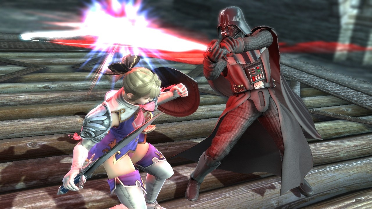 [19/12/2017] In Soul Calibur 4 legt ihr euch mit Darth Vader an, der die Zwillingsschwerter in seinen Besitz bringen will. 