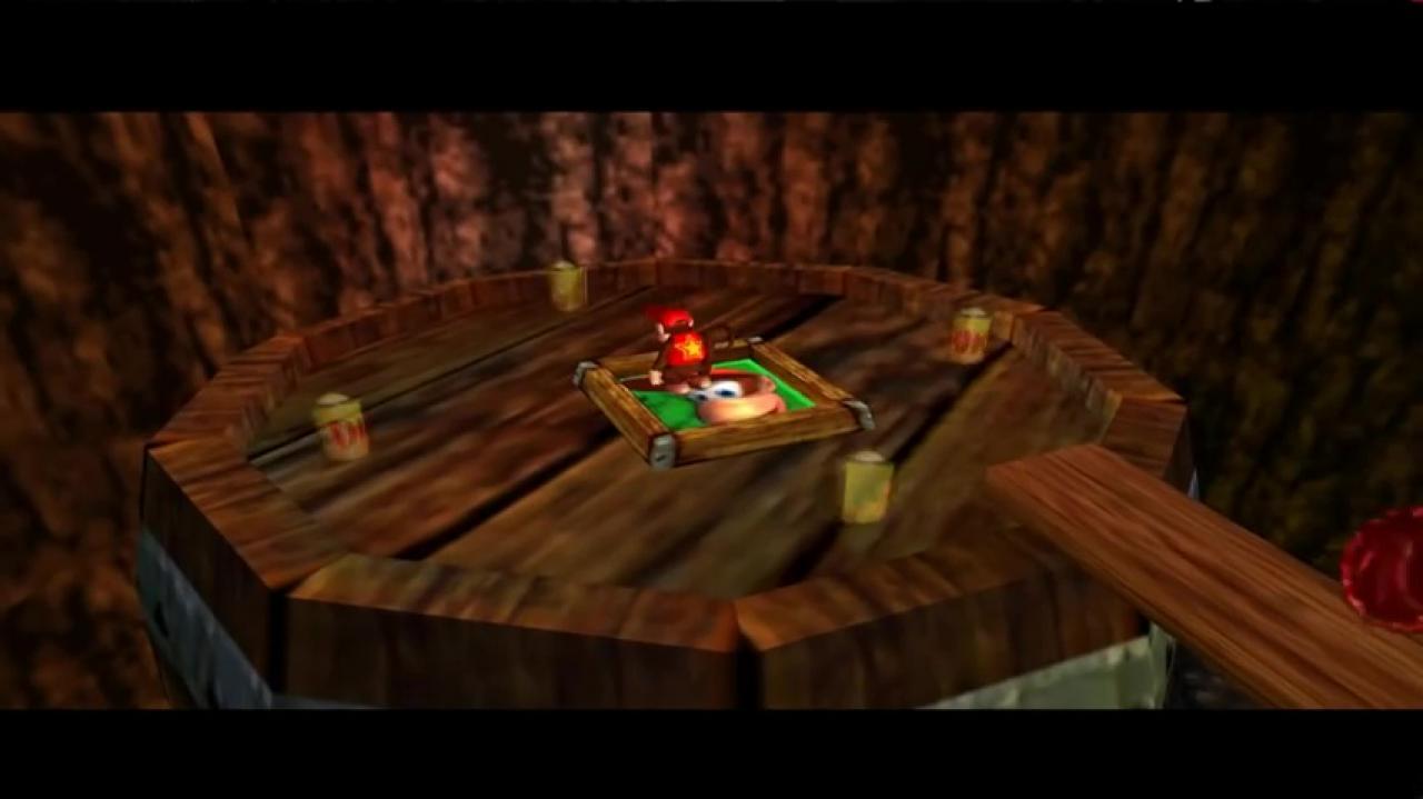 [20/12/2017] In Donkey Kong 64 sammelt ihr nicht nur unfassbar viele verschiedene Collec­tables, auch mit Schaltern und Ähnlichem müsst ihr oftmals interagieren.