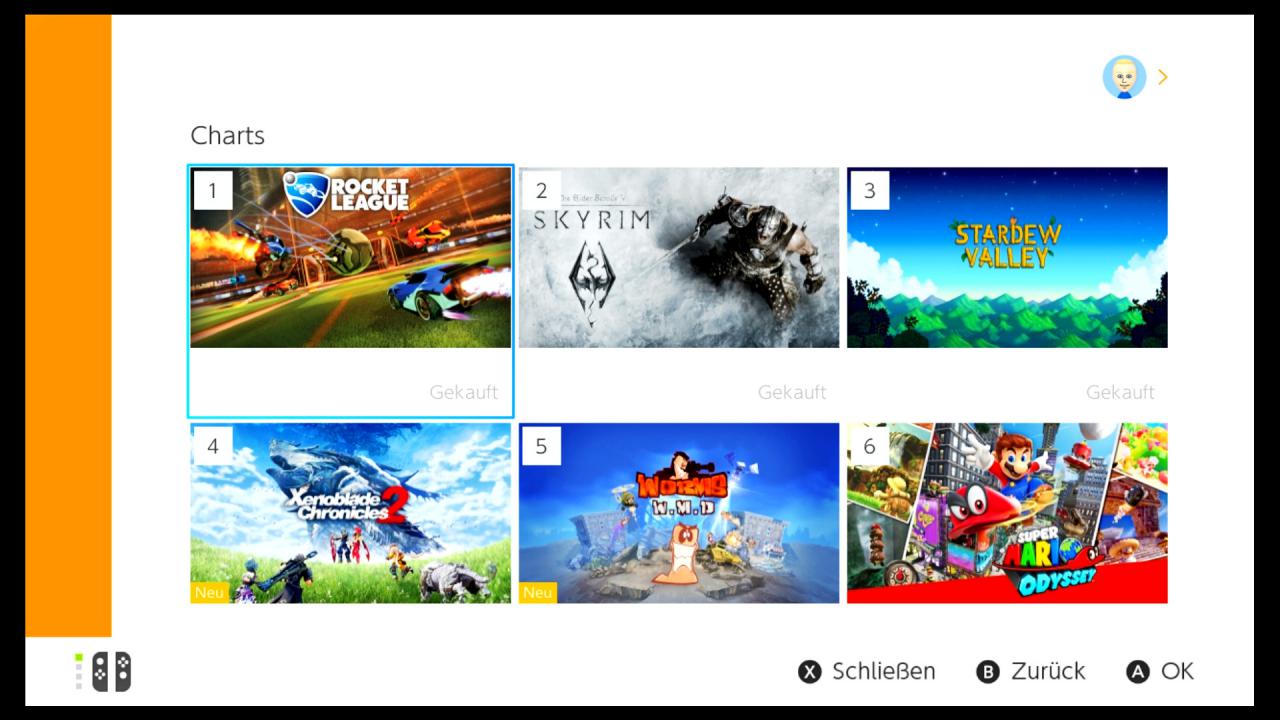 [07/12/2017] Nintendo Switch: Ein Paradies für Indie-Entwickler? Bilder aus dem eShop der Nintendo Switch.