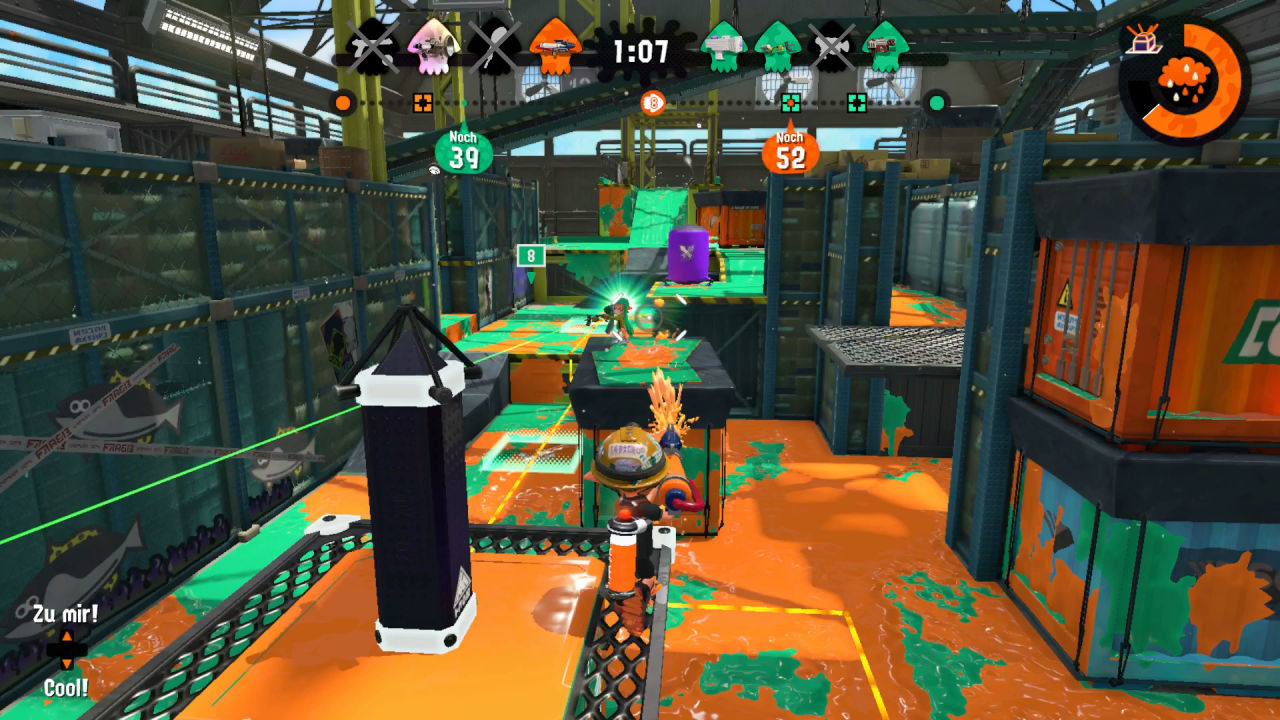 [21/12/2017] Seit Launch wurden viele neue Maps im Mehrspieler hinzugefügt. Darunter sind komplett neue Karte aber auch Splatoon-Klassiker wie das Kofferfisch-Lager.