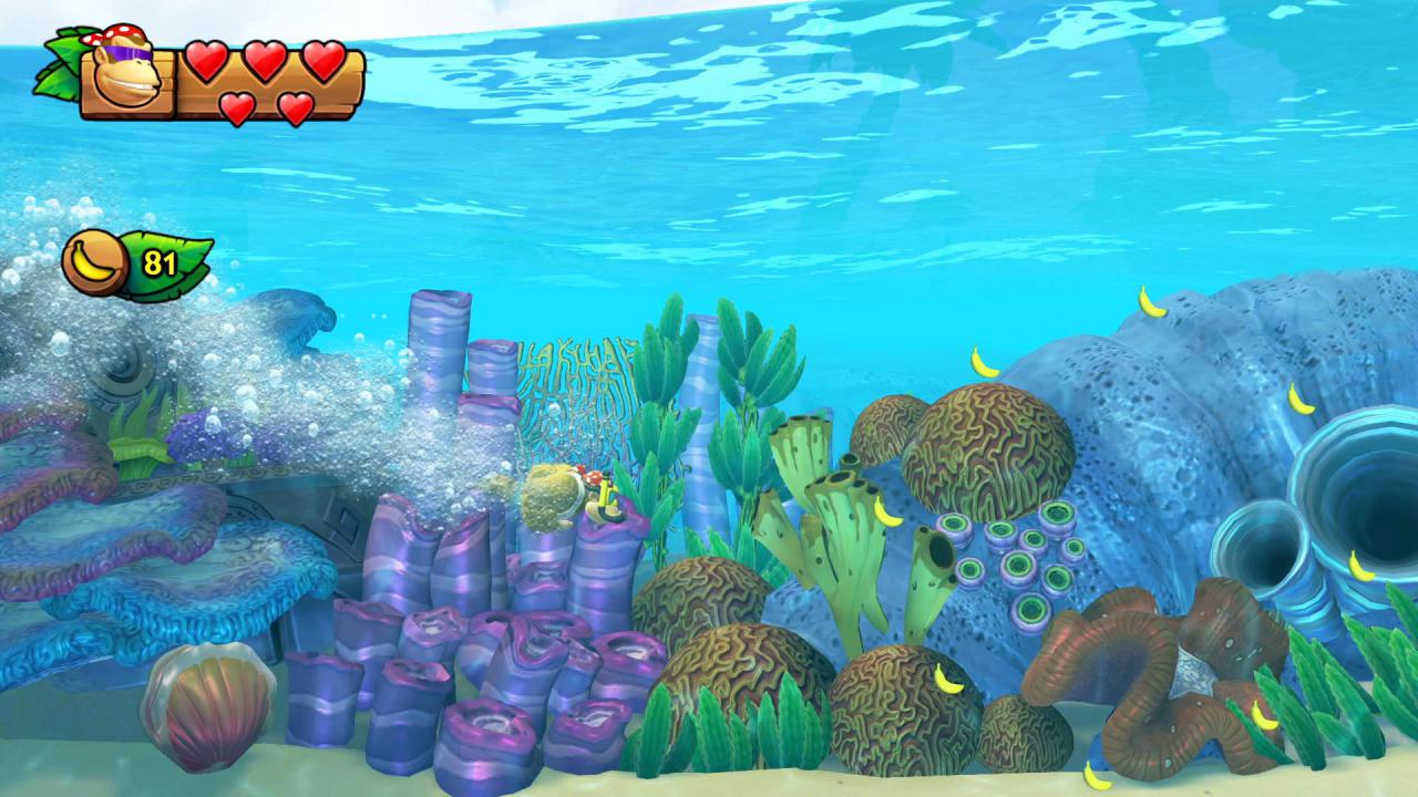 [25/01/2018] Was in den DKC-Ablegern für SNES dazu gehörte und bei DKC Returns (Wii/3DS)leider fehlte, kehrt in DKC: Tropical Freeze zurück: Unterwasser-Passagen!