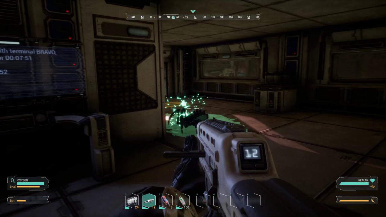 [30/01/2018] Memories of Mars geizt in der Early-Access-Phase noch mit Gegnertypen. Hauptsächlich kämpft ihr gegen kleine Spinnenroboter.