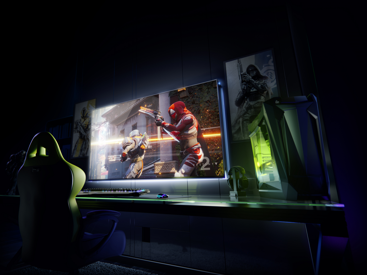 [19/01/2018] Nvidia forciert die 65 Zoll großen so genannten BFGDs: Big Format Gaming Displays