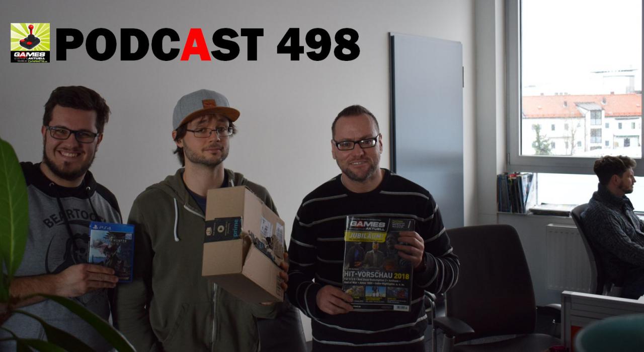 [18/01/2018] Games Aktuell Podcast 498: Marc, Lukas, Thomas