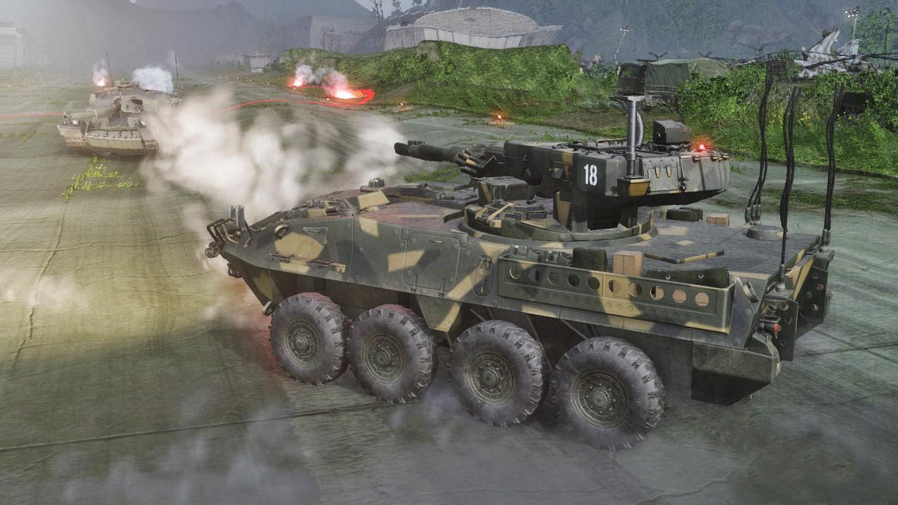 [08/02/2018] Auch die leichten Fahrzeuge von Armored Warfare können dank ihrer Panzerabwehrraketen schwer gepanzerten Feinden gefährlich werden.