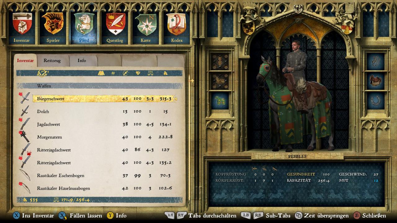 [14/02/2018] Kingdom Come Deliverance: Verbrecher-Guide - Diebesgut erkennt ihr an dem roten Handsymbol. Ab damit zum Hehler ... äh ... Müller!&nbsp;