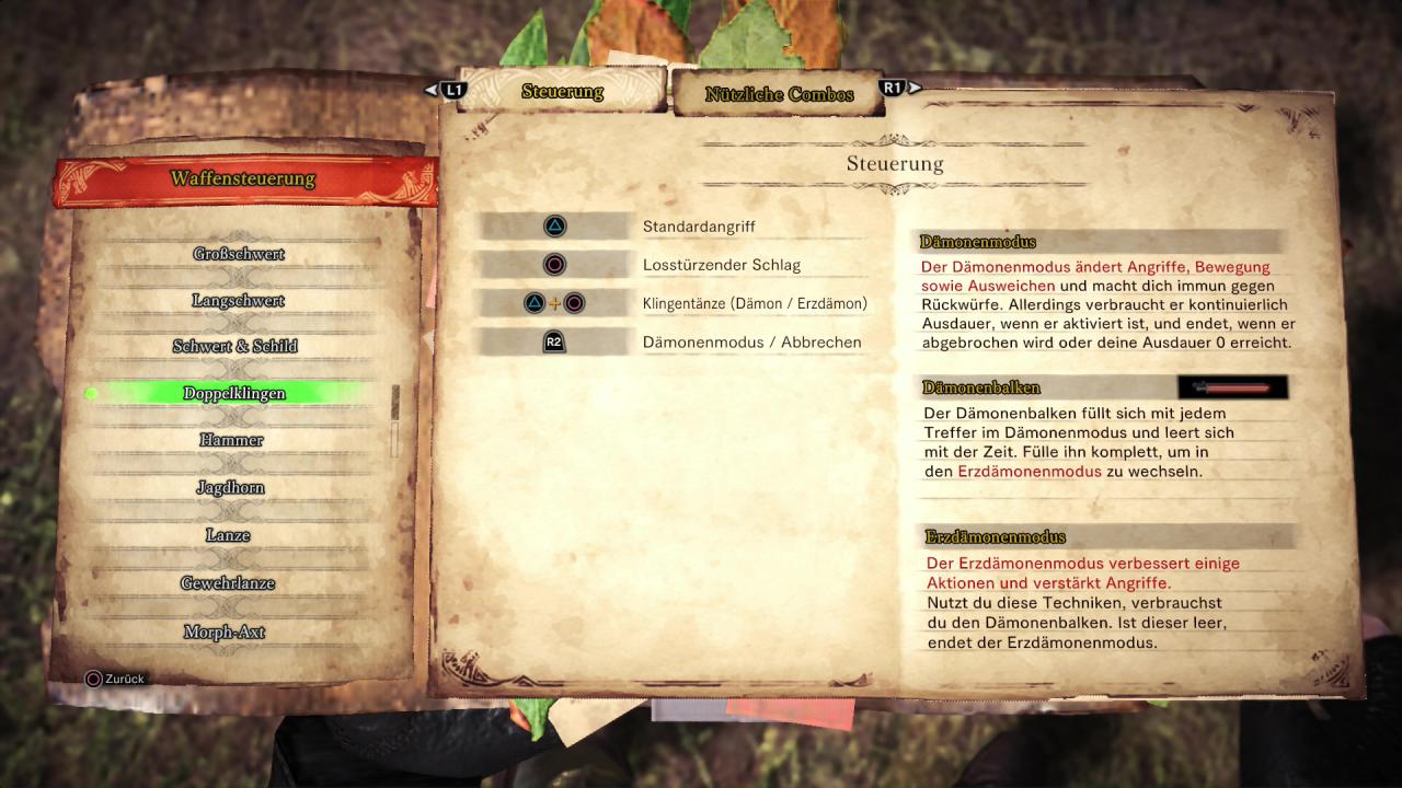 [14/02/2018] Monster Hunter World - Doppelklingen - Die Grundsteuerung