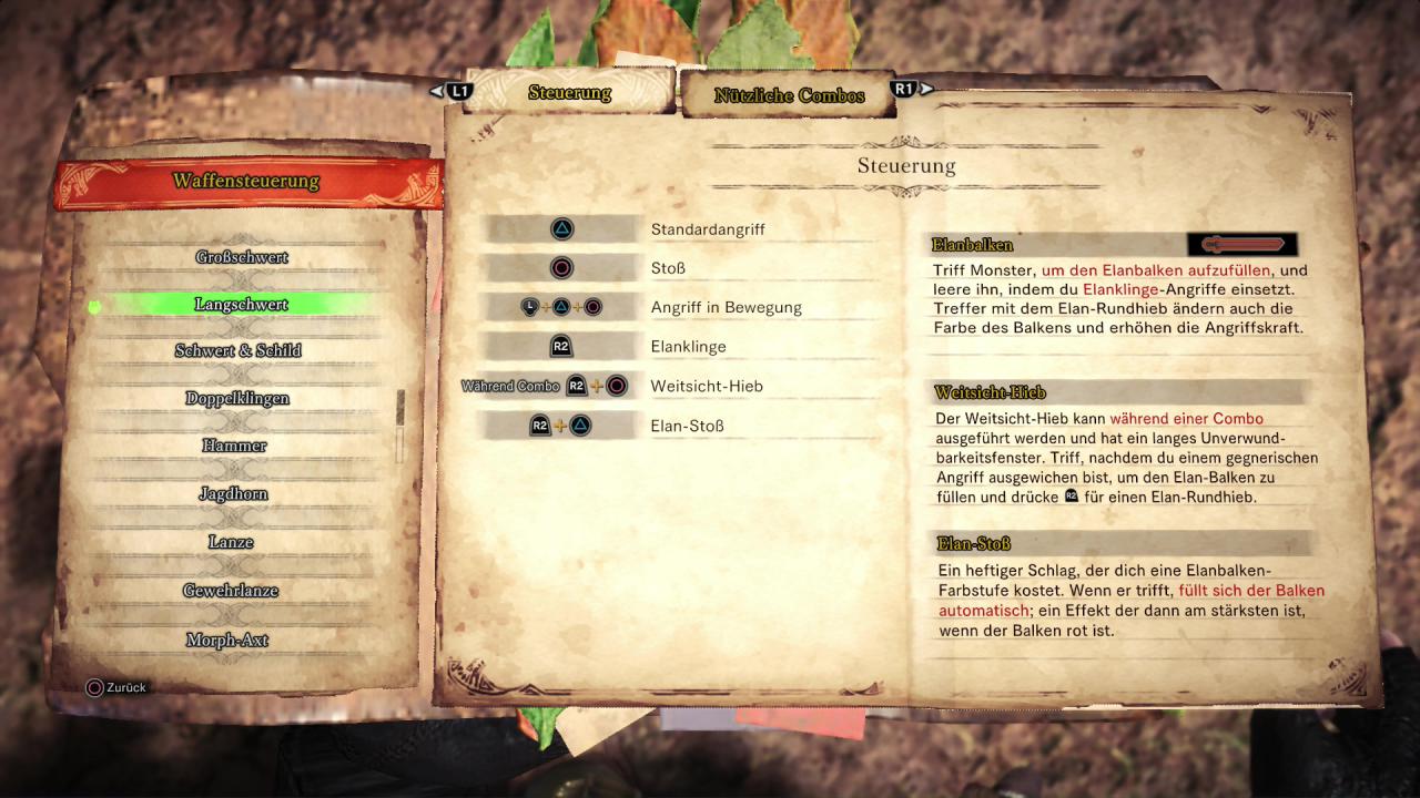 [14/02/2018] Monster Hunter World - Langschwert - Die Grundsteuerung