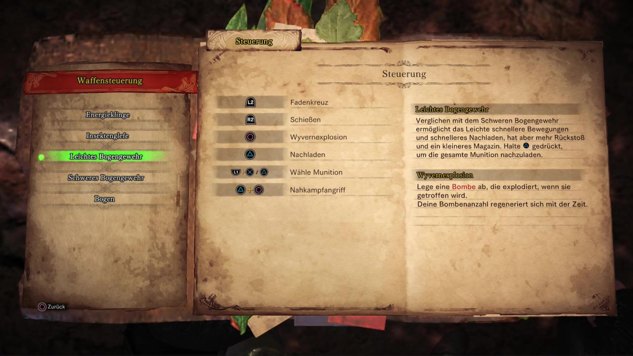 [14/02/2018] Monster Hunter World - Leichtes Bogengewehr - Das Moveset ist einfach, die Munitionsarten zu beherrschen eher schwer.