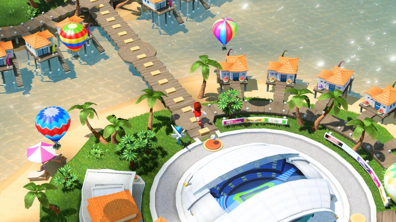 [02/02/2018] Im Story-Modus streift ihr über eine für Mario-Spiele typische Oberwelt, von wo aus ihr zu den Duellen, Missionen und anderen Aufgaben gelangt.