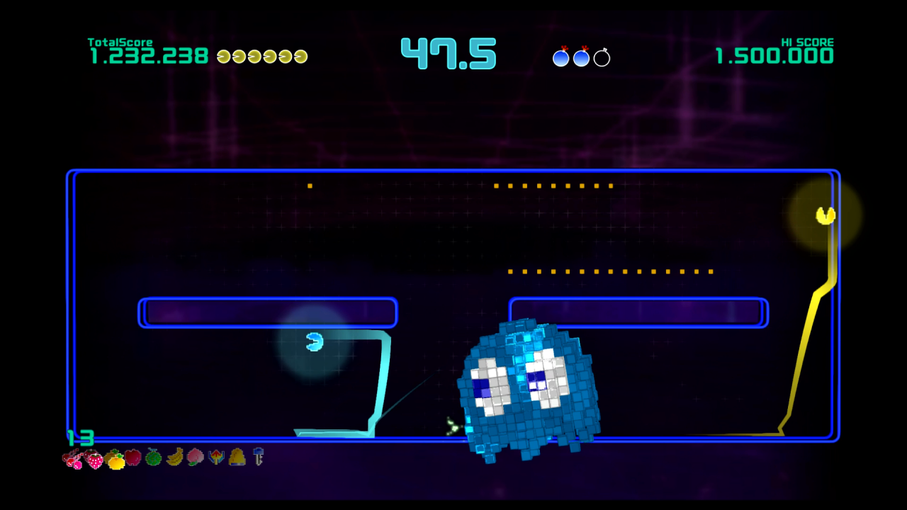 [27/02/2018] Im „Plus 2P“-Modus zieht ihr in Endboss-Kämpfen gegen gigantische 8-Bit-Geister ins Gefecht. Das ist eine nette Abwechslung zum gewohnten Spielverlauf.