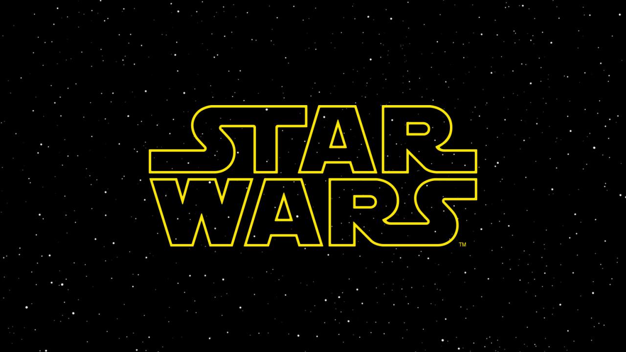 Das Logo von Star Wars.