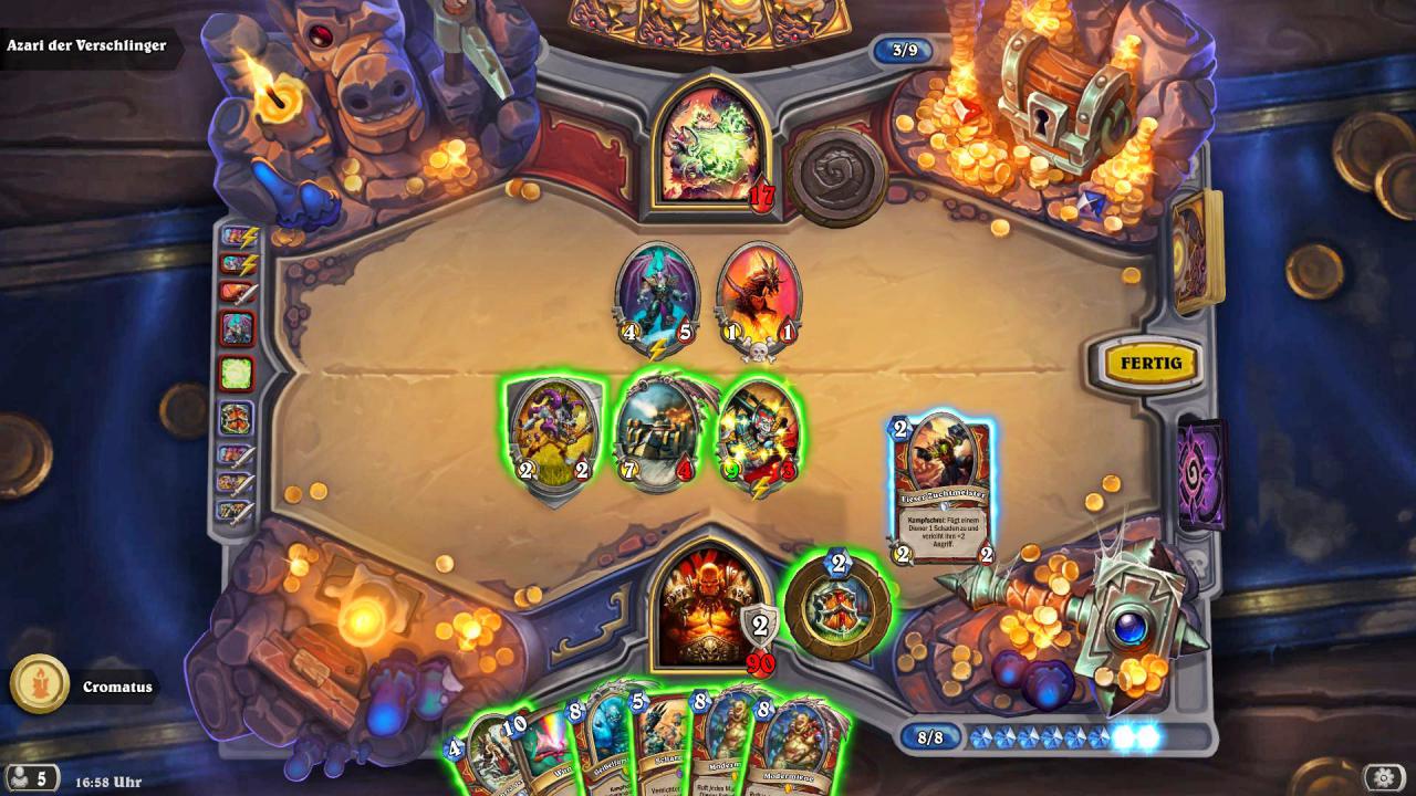 [09/03/2018] Blizzards Kartenspiel würde sich hervorragend am Touchscreen der Switch spielen. Der Hersteller gibt sich aber bedeckt, was eine Umsetzung angeht.
