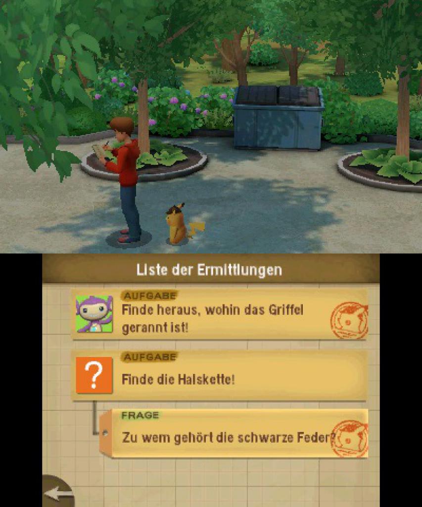 [05/03/2018] Mit Hilfe eures Notizbuchs auf dem Touchscreen behaltet ihr immer den Überblick über eure Fälle.