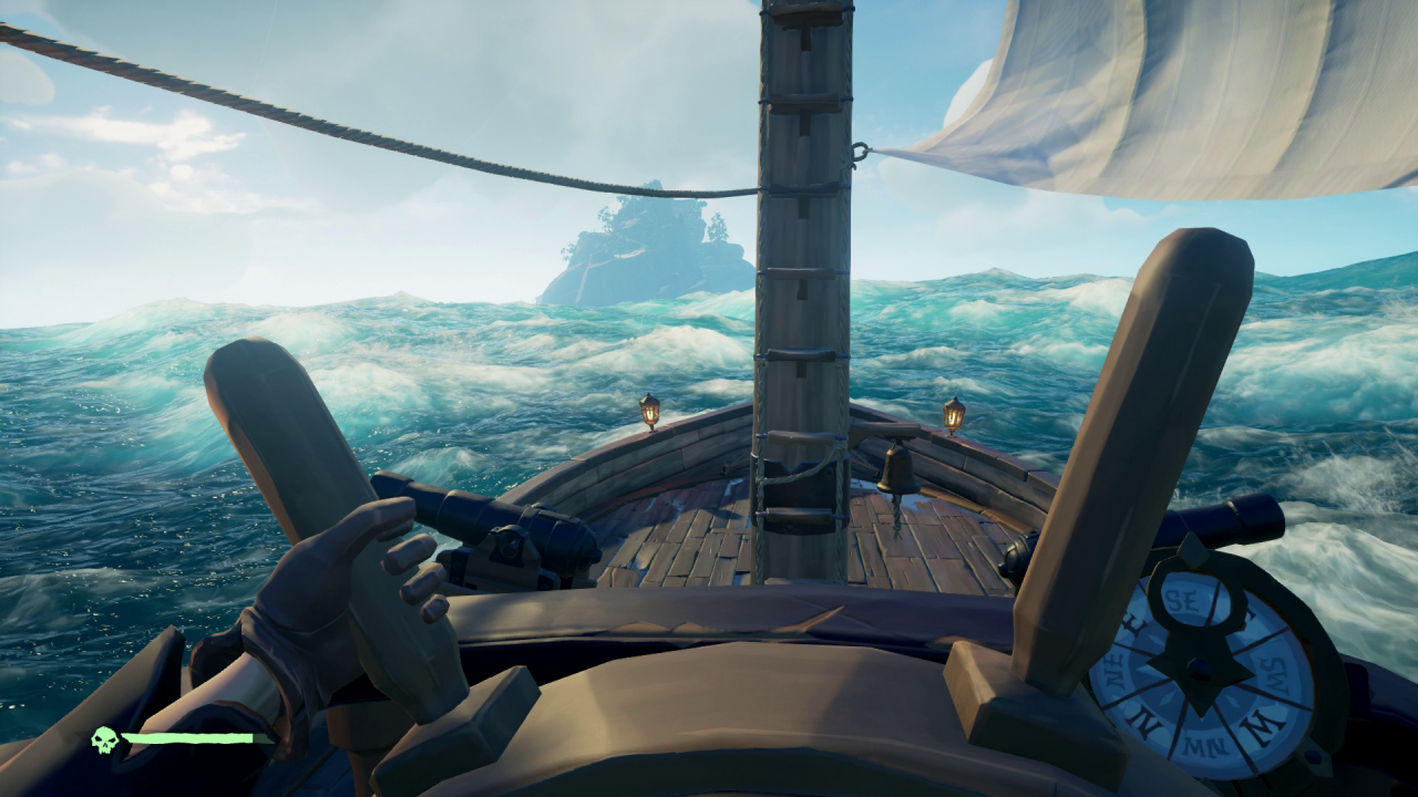 [27/03/2018] Das Rumschippern in den Gewässern von Sea of Thieves ist wirklich sehenswert.