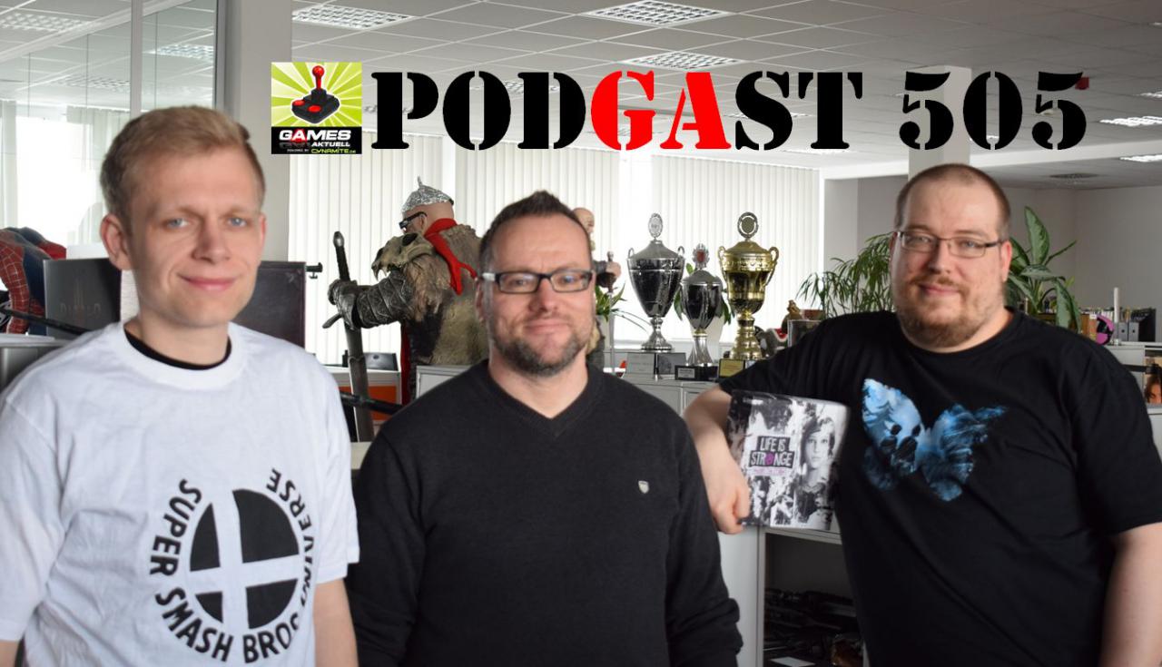 [09/03/2018] Games Aktuell Podcast 505: Johannes, Thomas, Matthias