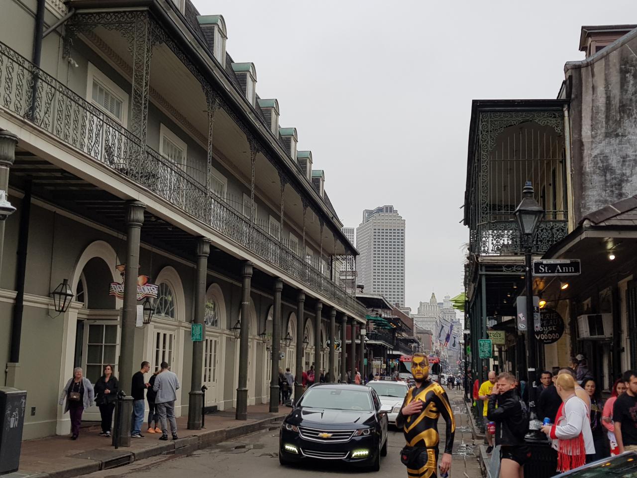 [16/04/2018] Photobomb von Goldust: New Orleans befand sich tagelang voll im Griff der Fans aus aller Welt.