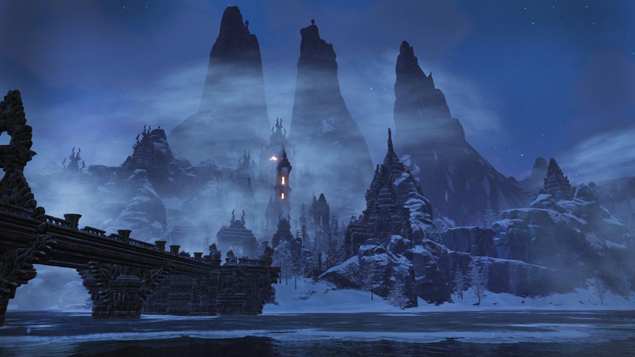 [05/04/2018] Im eisigen Norden warten bald nicht nur frostige Tempel und das seltene Sternenmetall, sondern auch das neue Vulkan-Gebiet mit der Serpent Forge