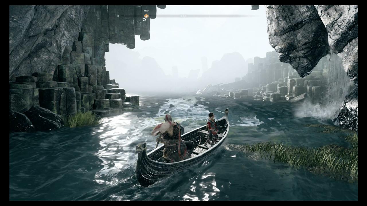 [16/04/2018] Zwar bietet God of War (2018) keine echte Open-World, doch es gibt dennoch genug Pfade abseits des Story-Weges, die ihr teils per Boot bereist.