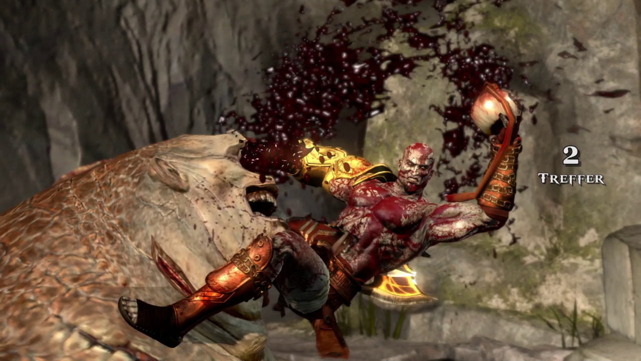 [18/04/2018] Da bleibt kein Auge trocken: God of War 3 trieb die für die Serie übliche Brutalität noch weiter auf die Spitze. Wie soll man denn den Kindern den ganzen Traubensaft erklären?!