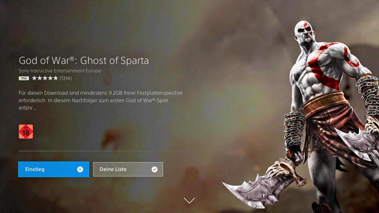 [12/04/2018] Alle sechs God of War-Spiele, darunter die HD-Versionen von Teil eins und zwei sowie die HD-PS3-Umsetzungen der beiden PSP-Ableger, sind mittlerweile auf Playstation Now erhältlich.&nbsp;