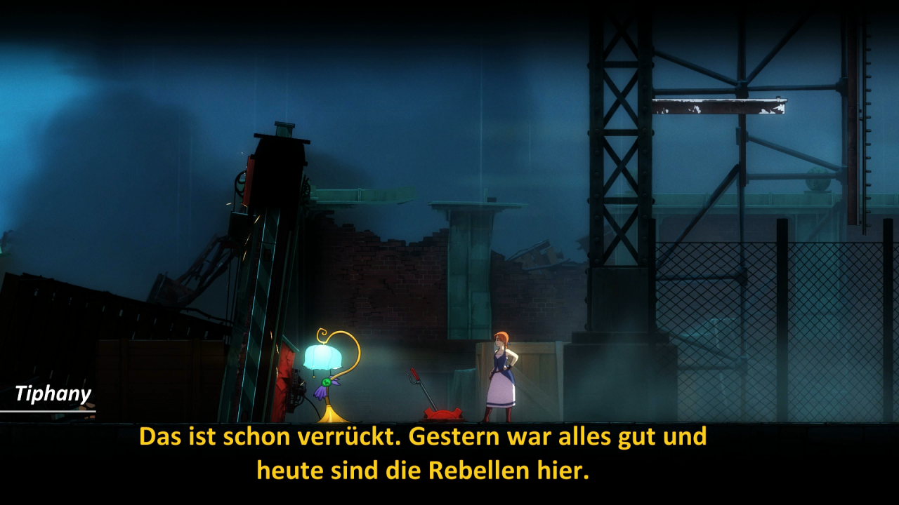 [08/05/2018] Sprachausgabe gibt es nur auf Englisch, aber immerhin mit guten deutschen Untertiteln.