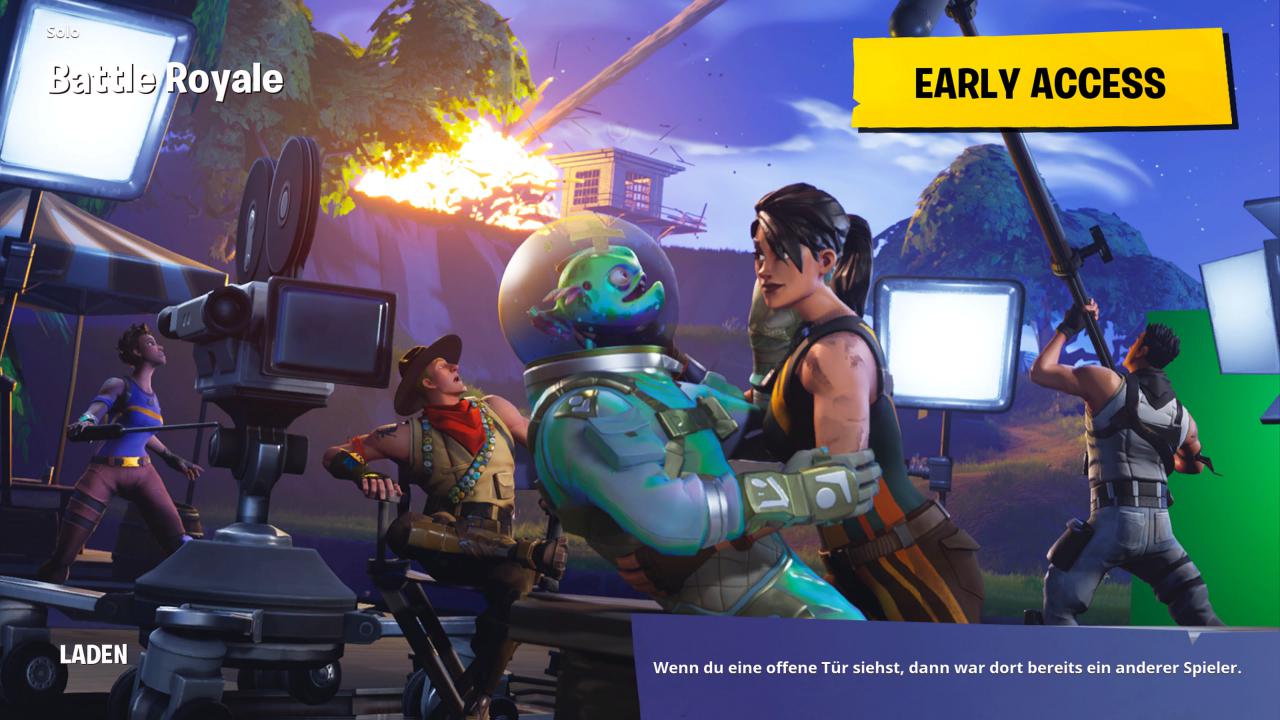 Fortnite: Ladebildschirm