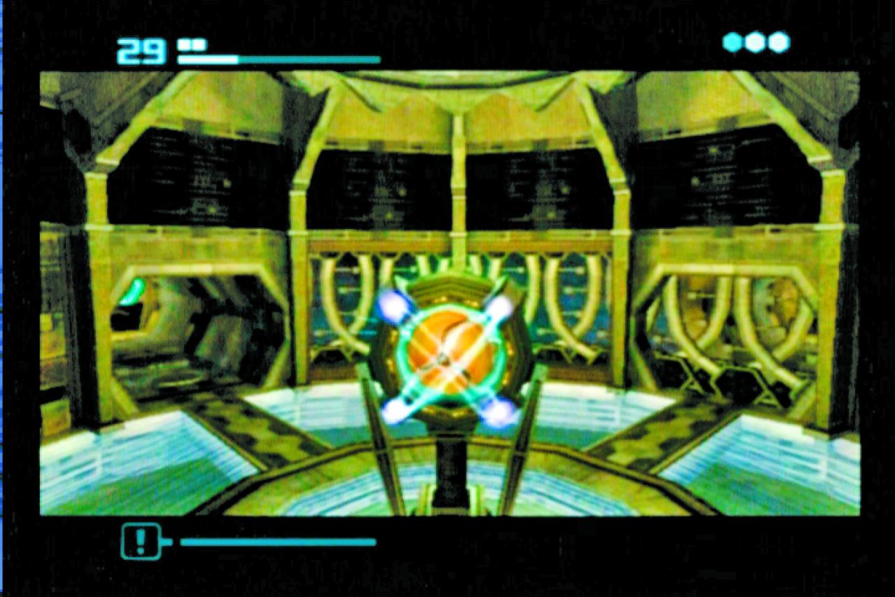 [02/05/2018] Zu jeder Zeit können wir zwischen der Ego-Ansicht und Samus’ Morph-Ball-Funktion wechseln, bei der das Geschehen aus der Third-Person-Perspektive dargestellt wird.