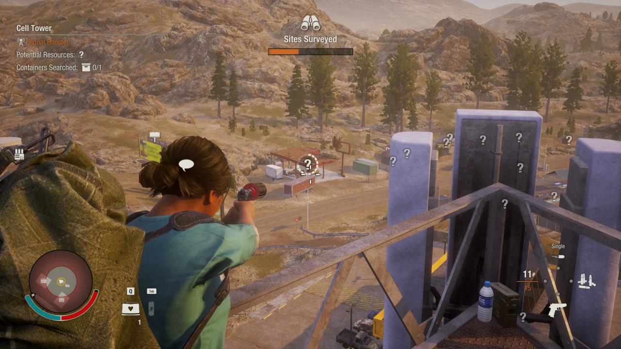 [16/05/2018] In State of Decay 2 kraxelt ihr wieder auf Aussichtstürme, um Icons auf der Karte aufzudecken.