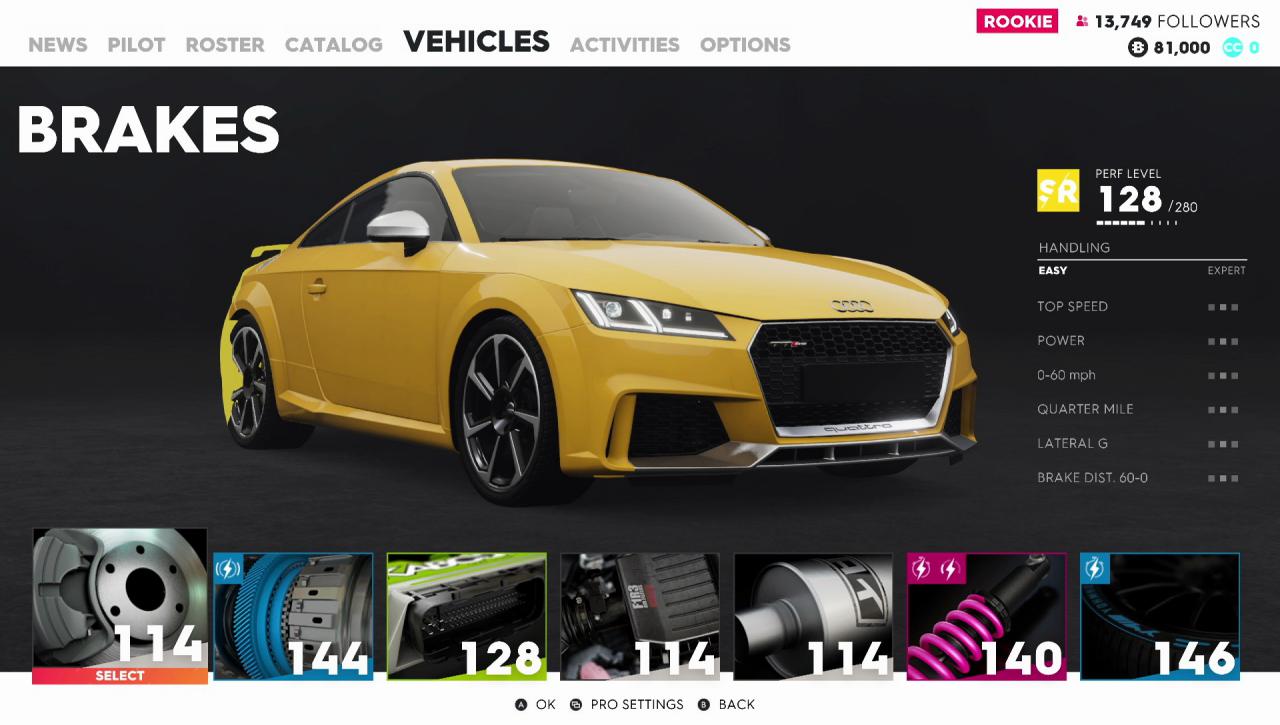 [04/05/2018] The Crew 2 setzt auf ein überarbeitetes Upgrade-System. Dem liegt ein simples Prinzip zugrunde: Die Leistungswerte steigen, wenn ihr bessere (und seltenere) Tuning-Items verbaut.