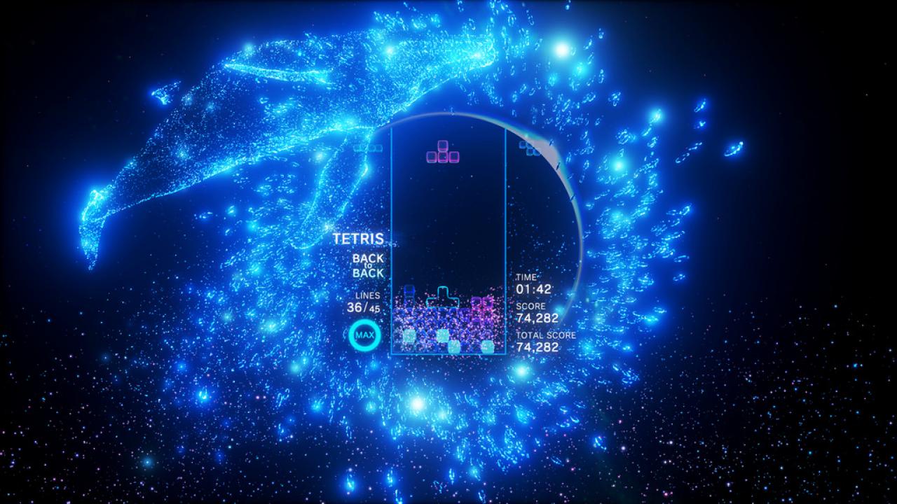[06/06/2018] Mit Lichteffekten geizt Tetris Effect auf jeden Fall nicht, aber insbesondere die Musik bleibt im Kopf.