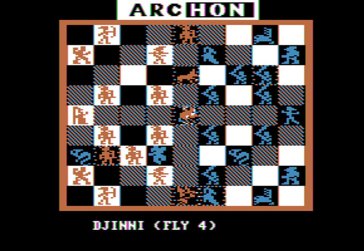 [29/06/2018] Archon (1983), ein Klassiker, dem das holografische Schachspiel aus Star Wars als Vorbild dient.