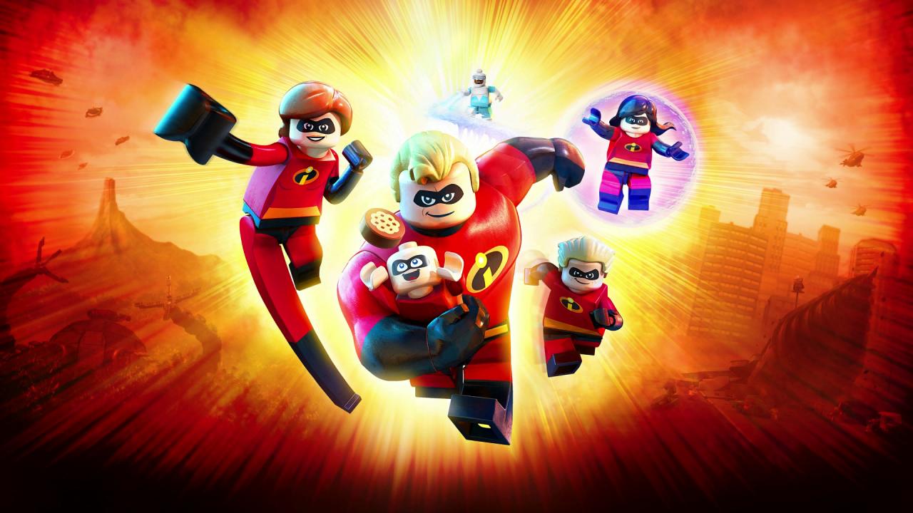[20/06/2018] Familie Parr besteht aus: Mr. Incredible, Elastigirl, Violetta, Flash und Baby Jack-Jack.