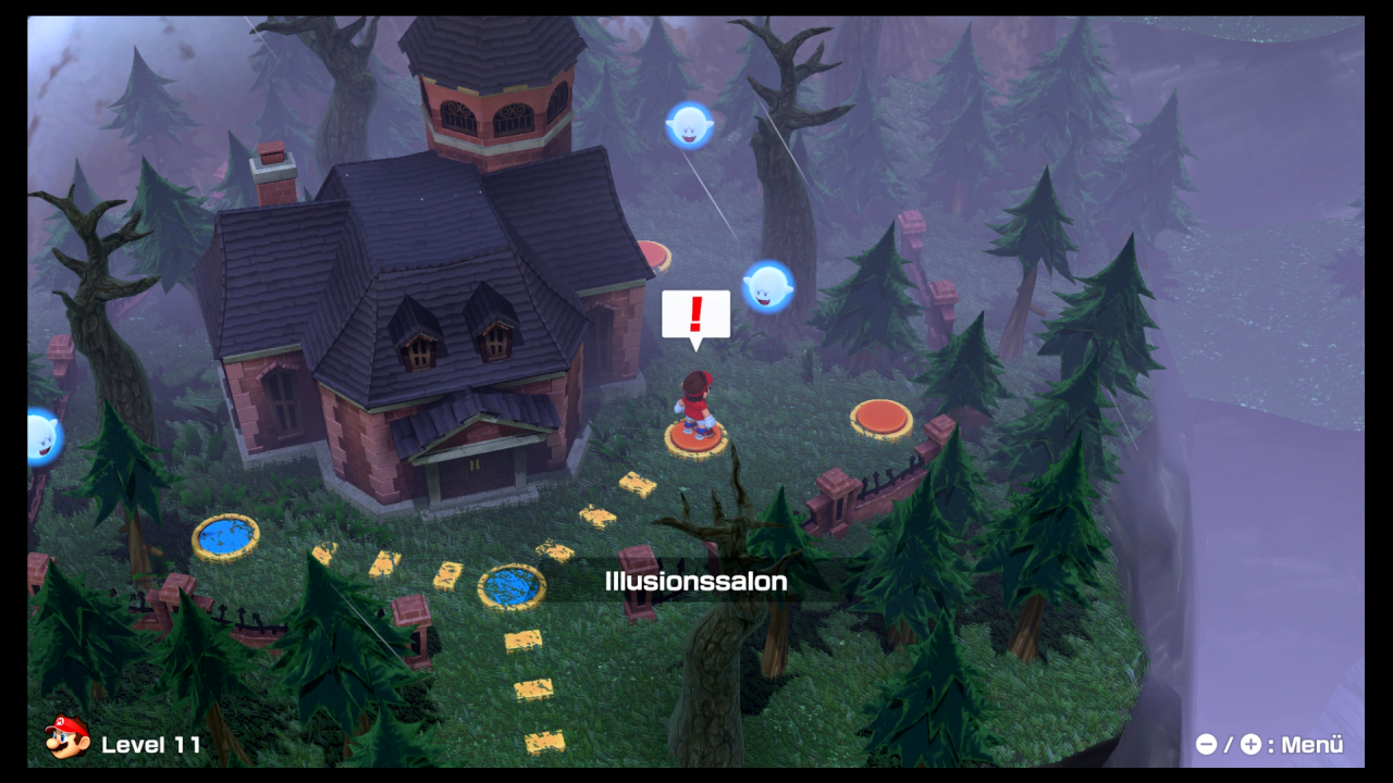 [19/06/2018] Typisch für Nintendo- beziehungsweise Mario-Spiele besteht die Spielwelt im Abenteuer-Modus aus verschiedenen Gebieten mit unterschiedlichen Themen.