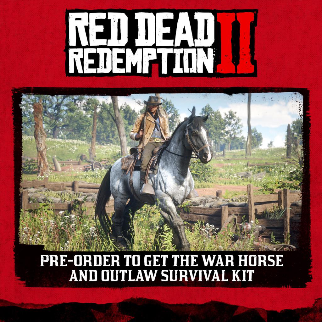Bild zu den Vorbesteller-Inhalten von RDR2.
