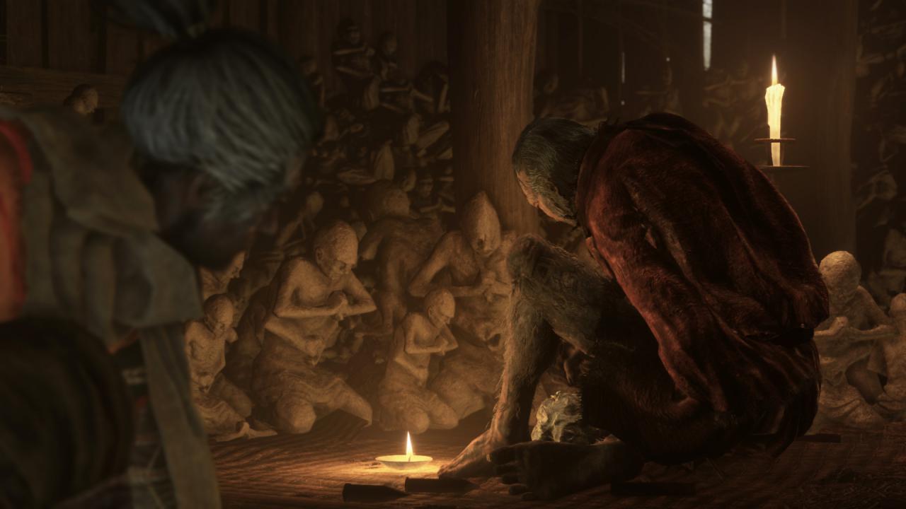 Der Bildhauer in Sekiro Shadows Die Twice.