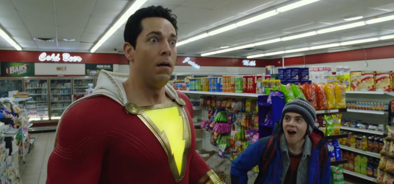 Captain Marvel in Shazam! (2019).