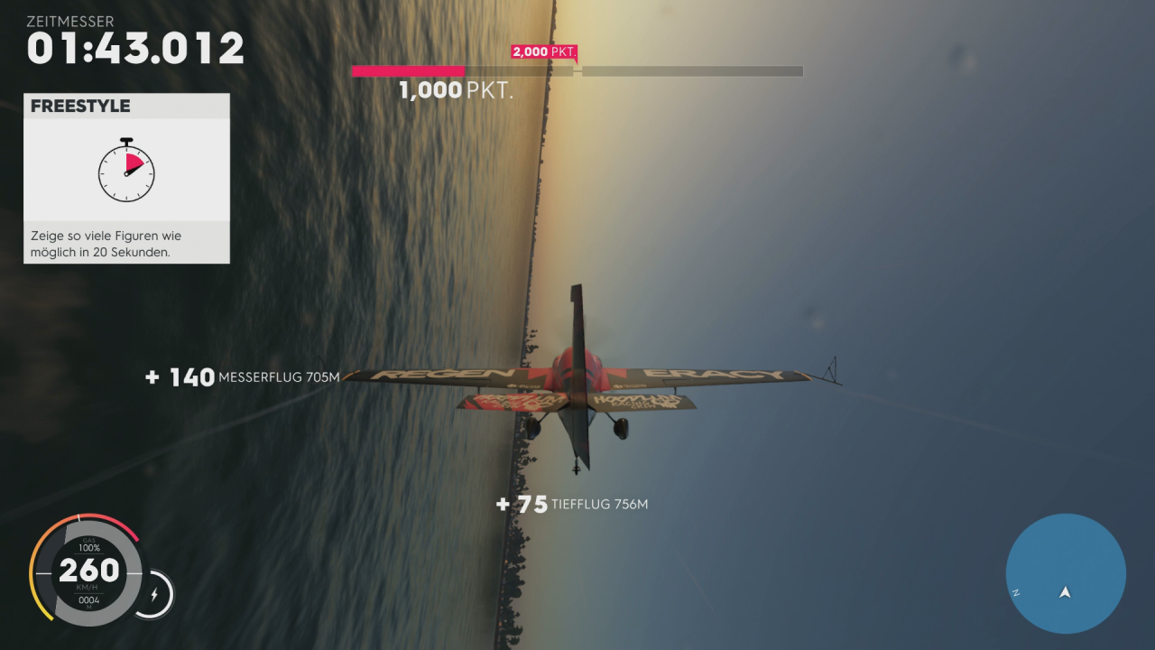 [03/07/2018] Die Stunt-Herausforderungen im Flugzeug gehören mit zu den besten Spielelementen.