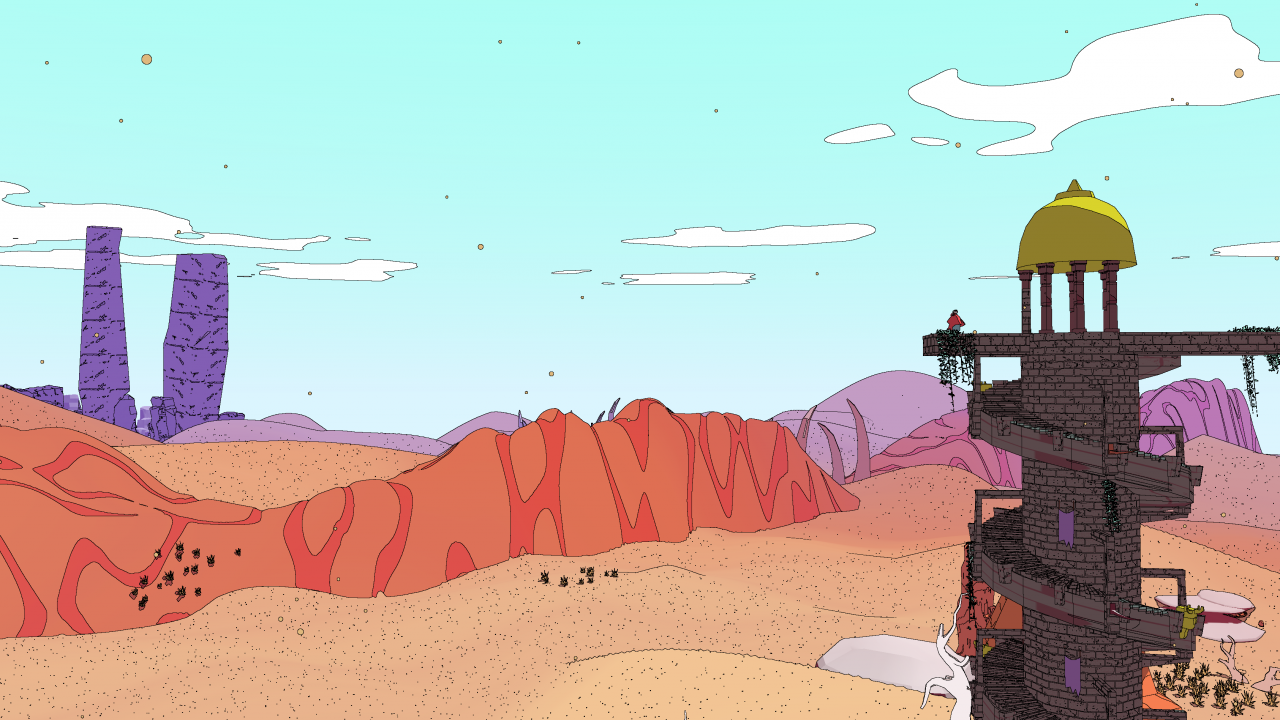 [23/08/2018] Ein Paradies für Entdecker: Die Wüste Midden, die an Sci-Fi-Werke wie Star Wars und Dune erinnert, wirkt zwar auf den ersten Moment etwas öde, doch mit jeder Spielstunde zeigen sich neue atemberaubende Kulissen und Umgebungen, die es so nur selten in Open-World-Spielen zu sehen gibt.