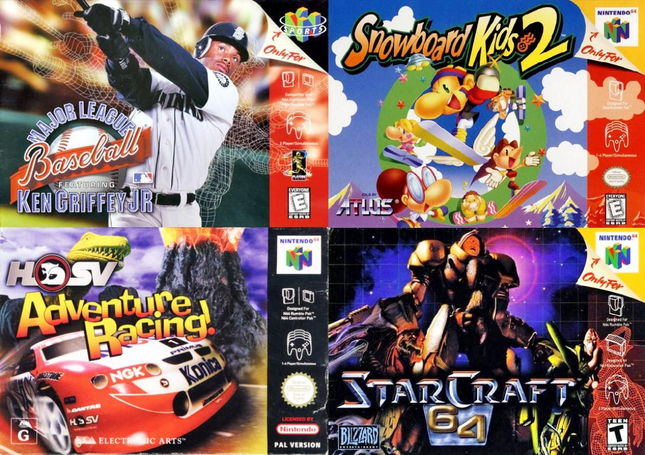 [24/08/2018] Nintendo 64: Das Australische PAL-Quartett - Retro-Special (1)