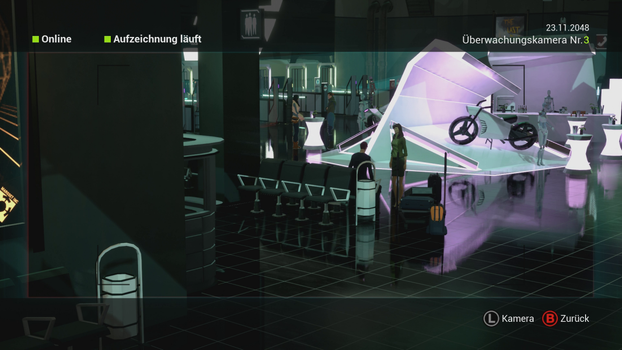 [09/08/2018] State of Mind ist ein futuristischer Thriller, der im Berlin des Jahre 2048 spielt. In einer dystopischen Welt müsst ihr Richard Nolan dabei helfen, sein Gedächtnis wieder herzustellen.