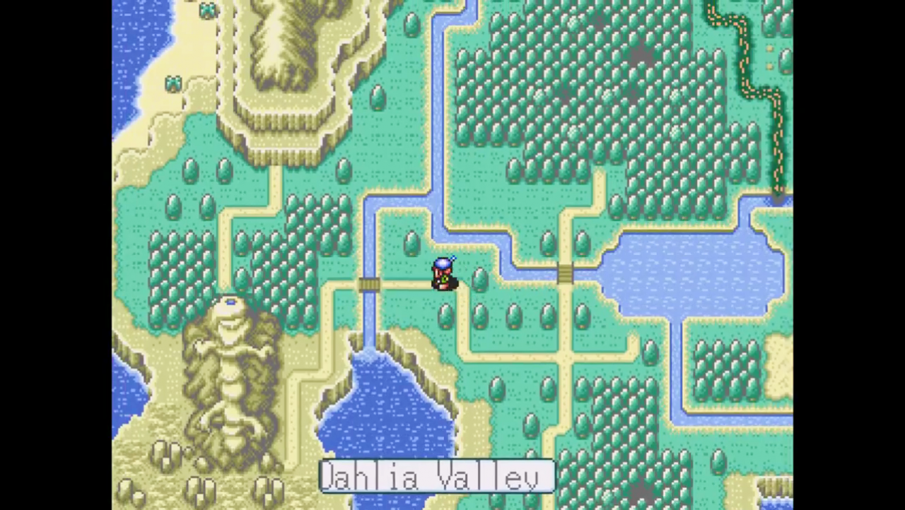 [24/09/2018] Anstatt eine zusammenhängende Oberwelt à la The Legend of Zelda zu erforschen, begeben wir uns von einer Übersichtsmap aus zu den verschiedenen Gebieten des Spiels.