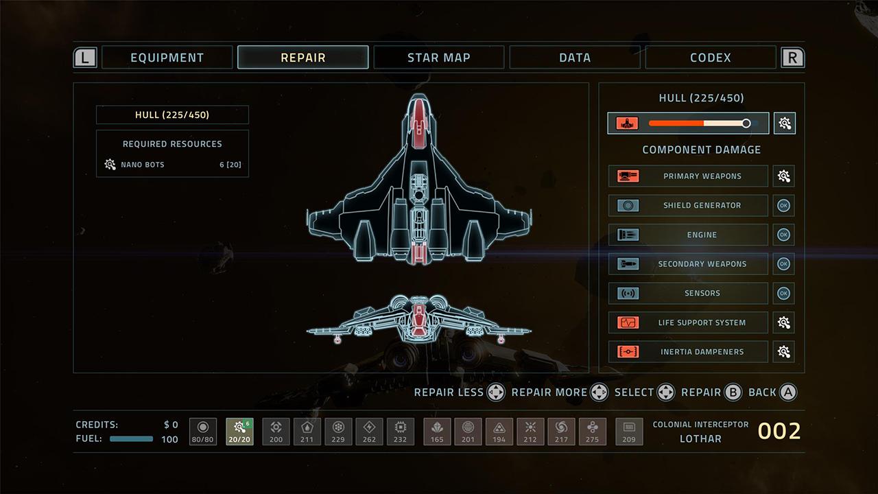 [11/09/2018] Im Weltraum-Abenteuer Everspace auf der Switch bereist ihr aus der Cockpit-Sicht die Galaxie. Euer Raumschiff könnt ihr mit verschiedenen Waffen be­stücken, die ihr als Belohnung für erfüllte Aufgaben erhaltet oder während eures Abenteuers findet. Beim Bildschirmtod verliert ihr das alles aber wieder.