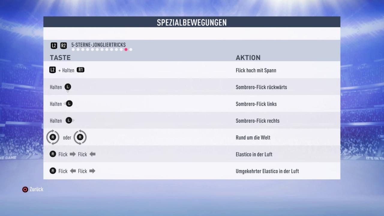 [19/09/2018] Alle Tastenkombinationen zu den FIFA 19 Tricks. (12)