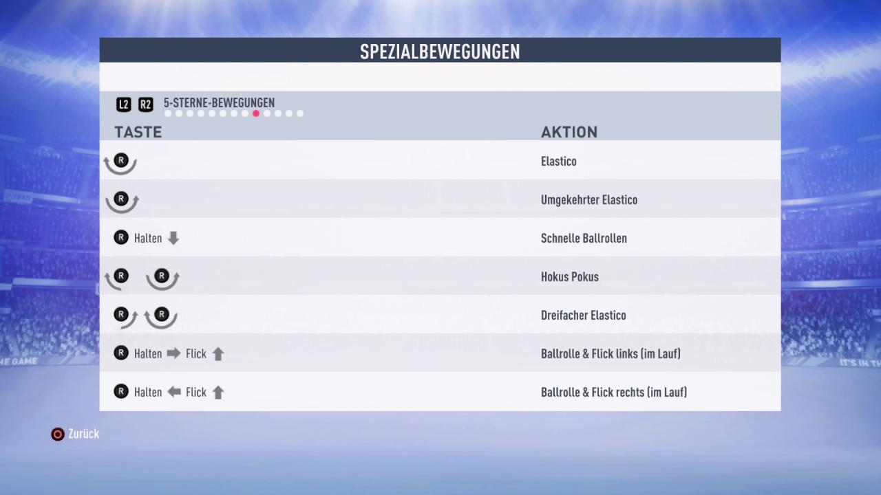 [19/09/2018] Alle Tastenkombinationen zu den FIFA 19 Tricks. (9)
